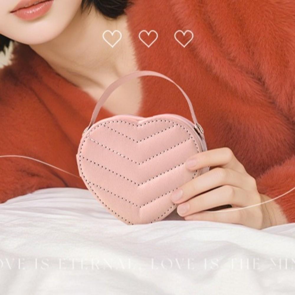 Ring Display Jewelry Organizer Heart-shaped Valentine Gift Packaging Box  Birthday Gift