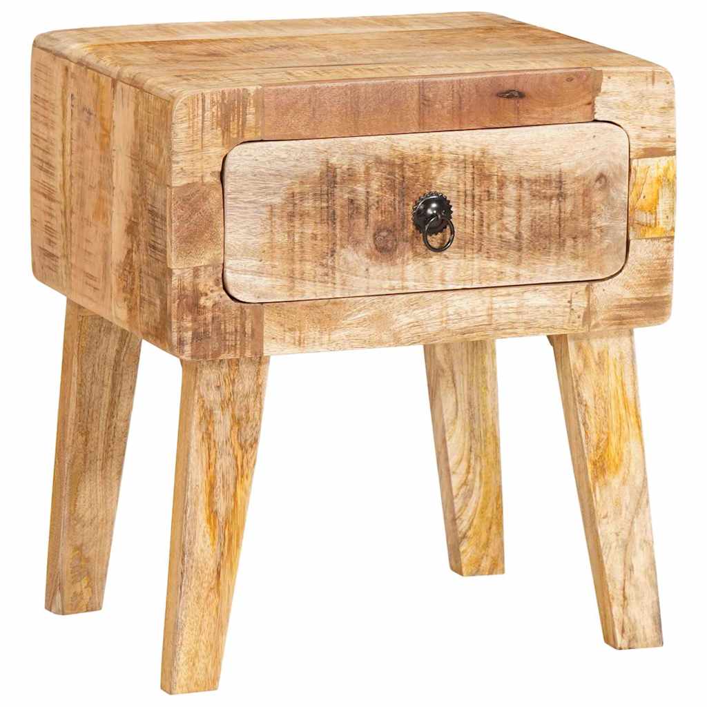 Side Table Brown 40 x 32 x 46 cm Solid Mango Wood
