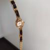 Antique retro gold bracelet watch small dial ladies luxury temperament stainless steel watch accessories gift for women