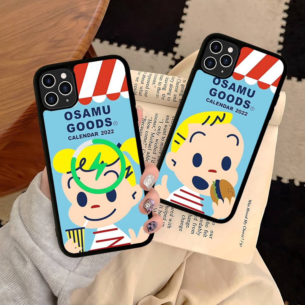 Кавайи O-OSAMU-G-GOODS Милый Магнитный Чехол Для Magsafe Для IPhone 17 Air 16 15 14 13 12 11 Pro Max Plus Беспроводная Зарядка