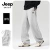 JEEP SPIRIT Men's Loose Straight-Leg Casual Sweatpants