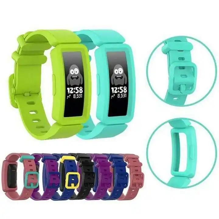 Новый ремешок для Fitbit Ace 3, детский ремешок-браслет, мягкий силиконовый сменный ремешок для Fitbit Inspire 2 Ace3 Classic Correa