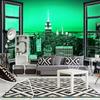 Wallpaper Window View Green City