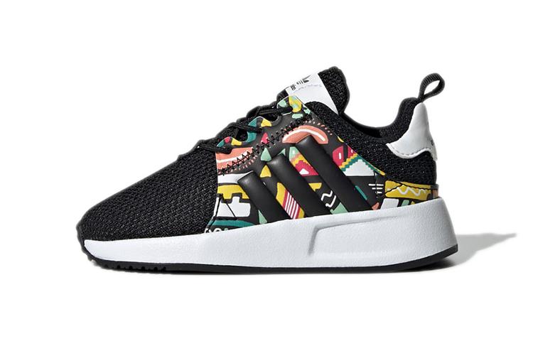 adidas Оригиналы X_PLR Устойчивые к истиранию Низкие детские кроссовки для малышей EE7389
