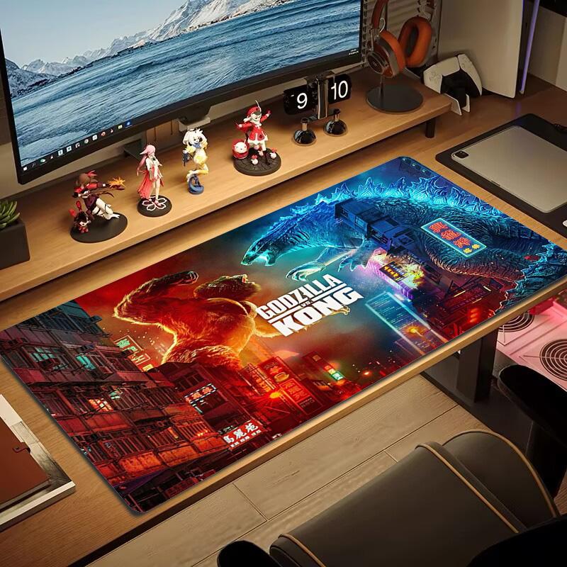 Super Kong Color Mouse Pad Large Gaming Table Cushion Non-slip Laptop Tablet Big Mousepad XXL Mat Mini PC Playmat With Lock edge