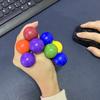 Красочный антистрессовый мячик для детей, сенсорная игрушка для взрослых, мячик для снятия стресса, игрушки для снятия тревоги