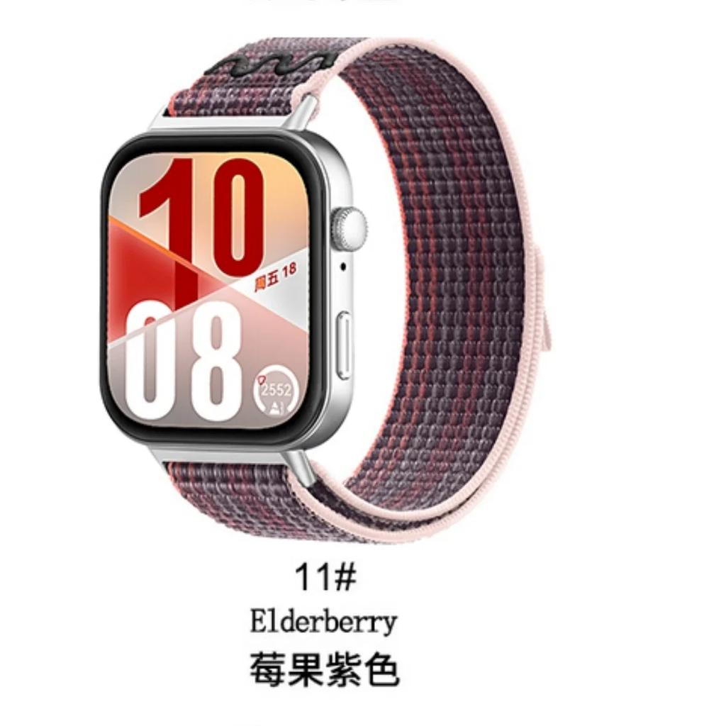 Нейлоновый ремешок для Huawei Watch Fit 4 3 Плетеный спортивный браслет для умных часов Ремешок Браслет Ремешок для часов Huawei Watch Fit 4/4 Pro