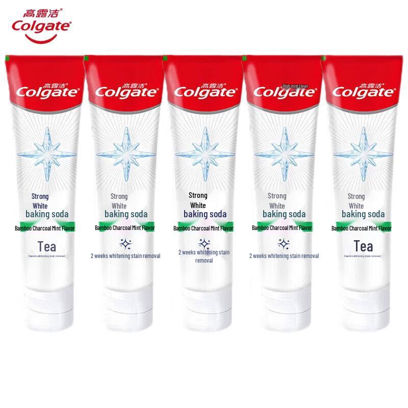 Отбеливающая зубная паста Colgate с пищевой содой, бамбуковым углем и мятой