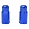 1 Pair Presta Valve Caps Bicycle Valve Cover Aluminum Alloy Bike Tire Valve Caps Dust Covers for