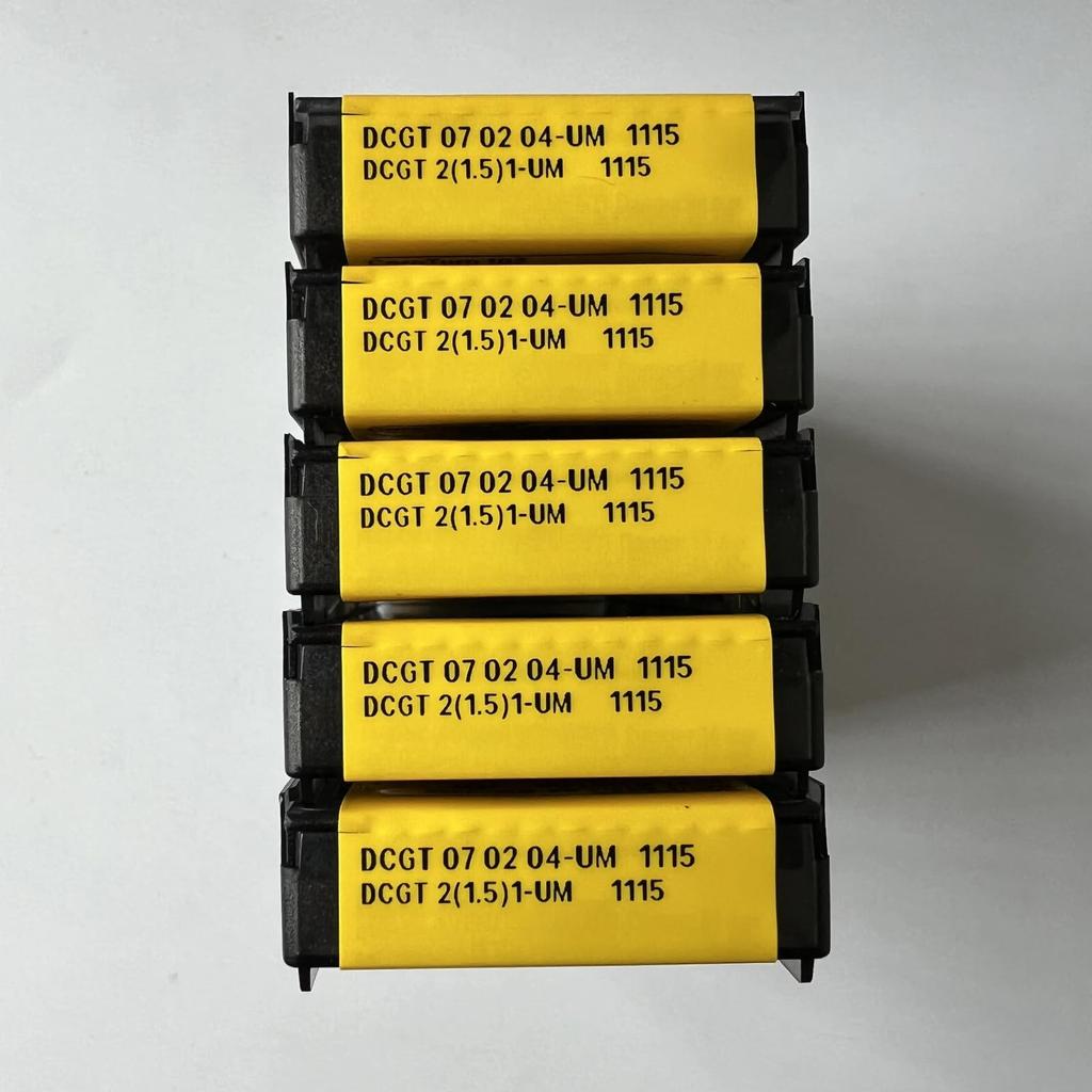 Original Sandvik / DCGT070204-UM 1115 /CNC Lathe Carbide Blade Tool 10 Pcs