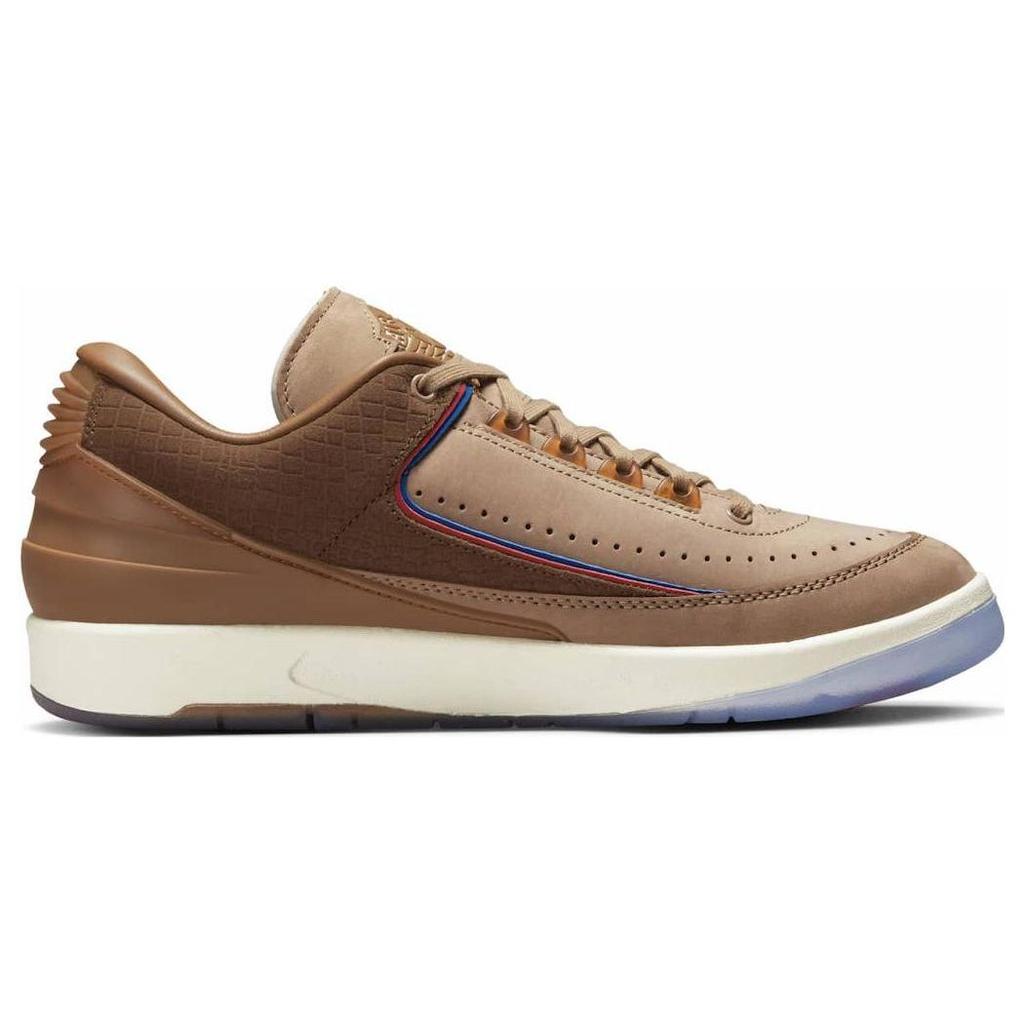 Два 18 низких кроссовок унисекс Air Jordan 2 Retro Tan Rocky-Tan British-Tan DV7129-222