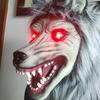 Halloween animal masks plush rooster wolf pig dog sheep donkey dinosaur sloth headgear funny mask performance props