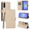 For Samsung Galaxy A36 5G Case RFID Blocking 3 Card Slots PU Leather Phone Cover with Wrist Strap