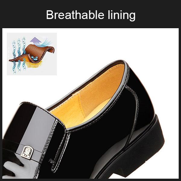 Деловая кожаная обувь, мужская мужская обувь из воловьей кожи первого слоя, формальная кожаная обувь с внутренним увеличением роста