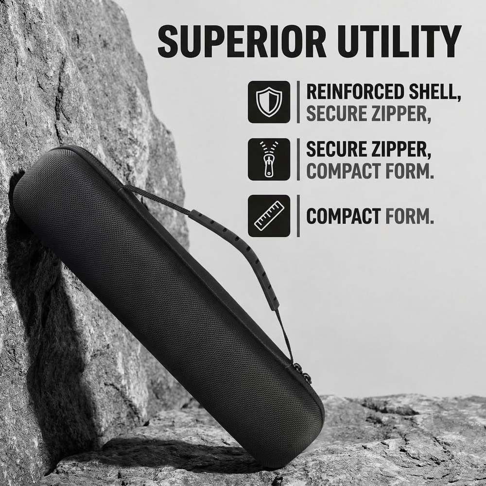 Double Zipper Fishing Rod Bag Hard Shell Carry Bag for Rod Fishing Tackle Bag Tackle Bag