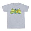 DC Comics Mens Batman Crackle Logo T-Shirt