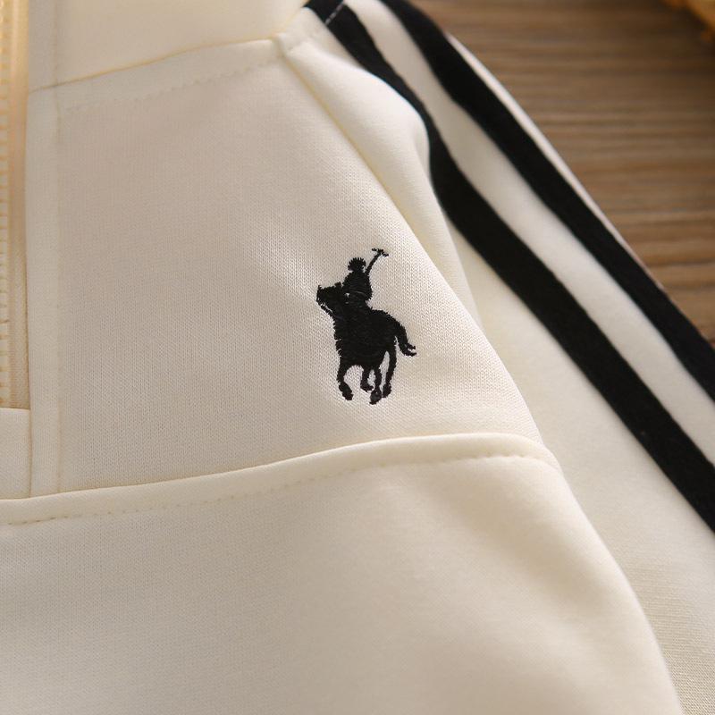 Boys' Embroidered Autumn Two-Piece Sportswear Set - 2025 New Style