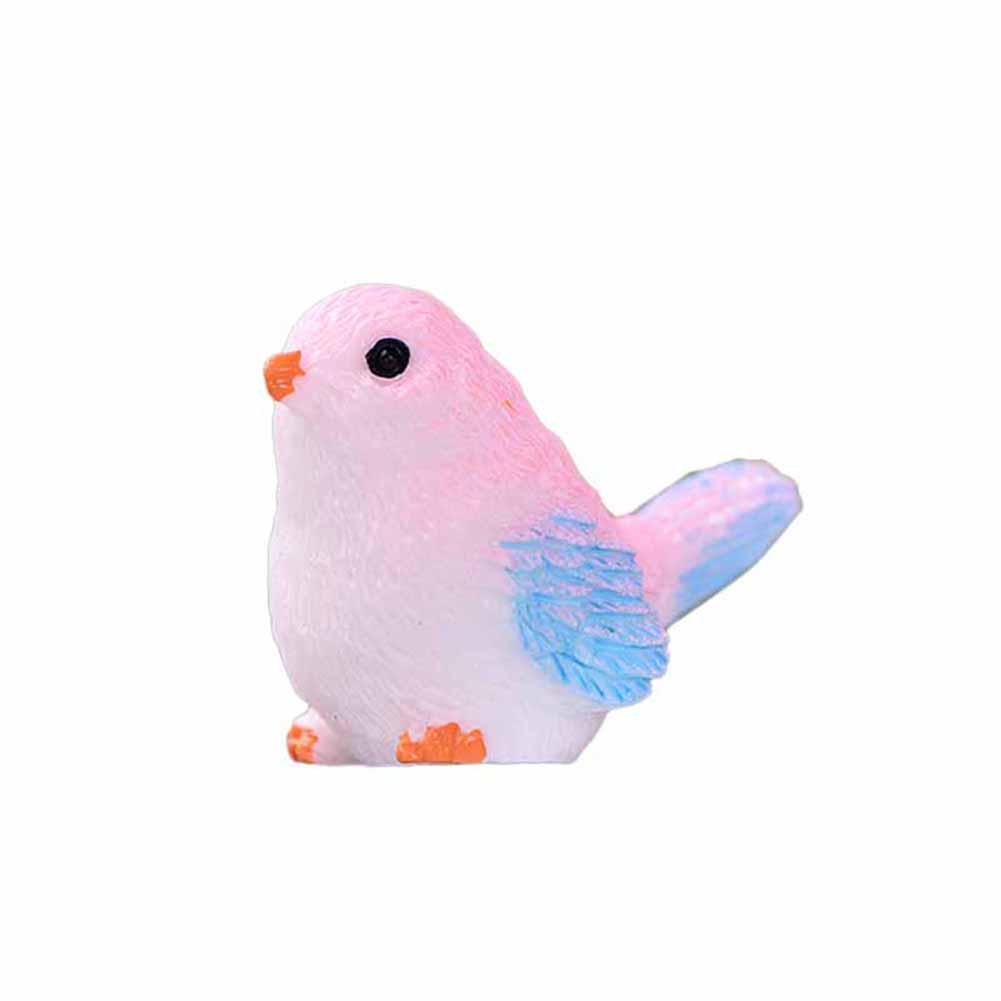 Bird Animal Mini Figurine Cute Simulation Model DIY Landscape Garden Ornament