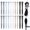 20pcs Cable Management Silicone Cable Ties Multipurpose Cord Organizer Straps  Cable
