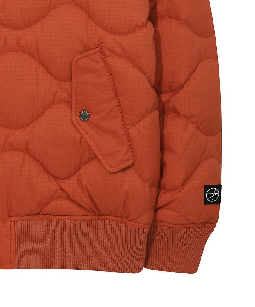 Lockheed Martin Wave Quilted Blouson Jumper (Orange)