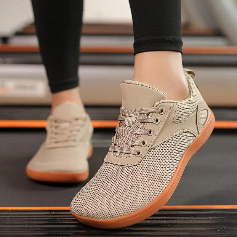 Босоножки Минималистичная обувь Женская Мужская Широкий носок Дышащая Тренировочная Спортивная обувь Легкие Кроссовки для ходьбы на открытом воздухе Подошва с нулевым перепадом Большой размер 47