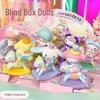 Sanrio Childhood Carousel Blind Box Figurines: Kuromi, Pochacco, My Melody Desktop Ornaments Doll Gift.