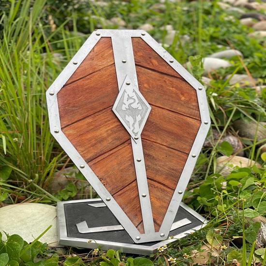 45.72 Cm Templar Wooden Shield Norse Mythology Valhalla Viking Shield Uthentic Battleworn Heater Shield Best Gift For Him