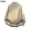 MARK FAIRWHALE Unisex Casual Solid Color Jacket