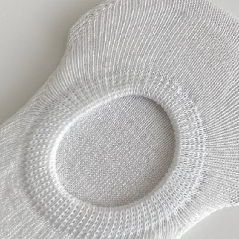 Невидимые носки-лодочки, универсальные простые носки с бантом, женские летние тонкие носки с неглубоким носком