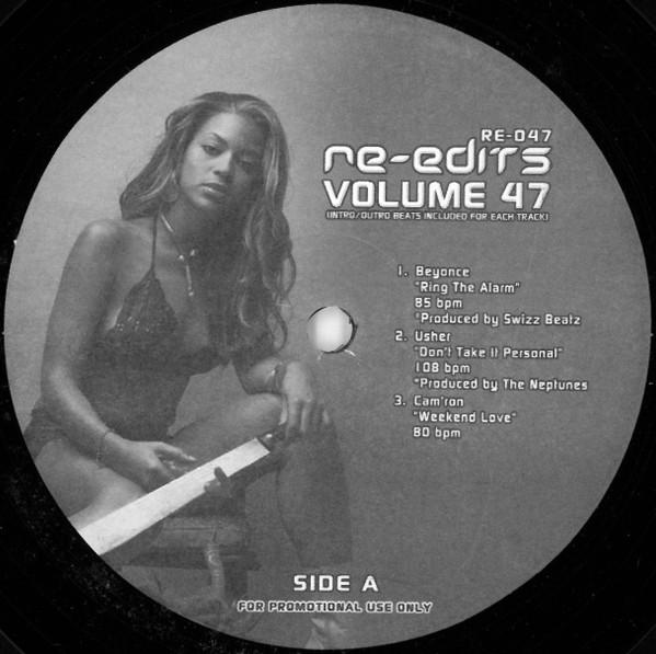 12inch Record VARIOUS - Re-Edits Volume 47 RE047 Re-Edits 2006 US Rap & Hip-Hop/R&B Used