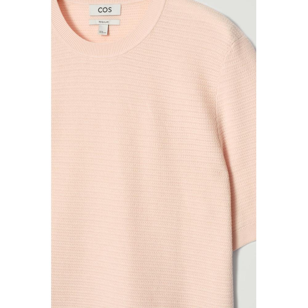 Cos Japan TexTured KniT CoTTon T shirT