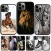 Красивый Конь Животное Чехол для Телефона Для iPhone 17 Air 14 15 16 13 12 Чехол Для Apple 14 15 16 Pro Max Plus Coque