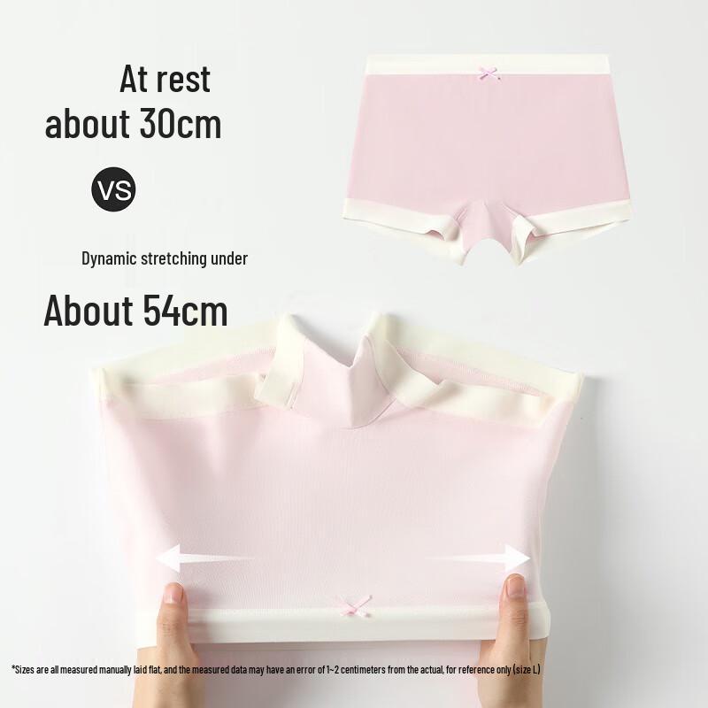 Fenteng Women's 80S Super Soft Cotton Anti-bacterial Boyshort Underwear 3-Pack