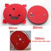 CGW1 2pcs Car Front Hood Badge Rear Trunk Emblem Replacement Sticker For Skoda S Octavia 2 3 Kodiaq Fabia Karoq Superb 3 Scala VRS A5