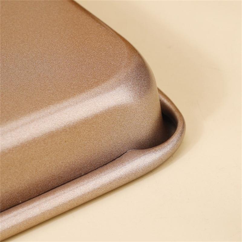 Strong Rectangular Cookie Sheet With Heat Responsive Design Baking Tray Oven Safe Cooking Pan Ideal For Home Users