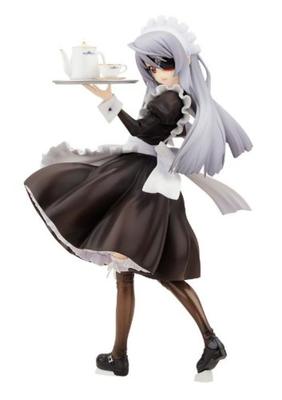 IS Infinite Stratos Laura Bodewig Maid Ver. (Пластиковая фигурка 18-го масштаба, покрашенная)