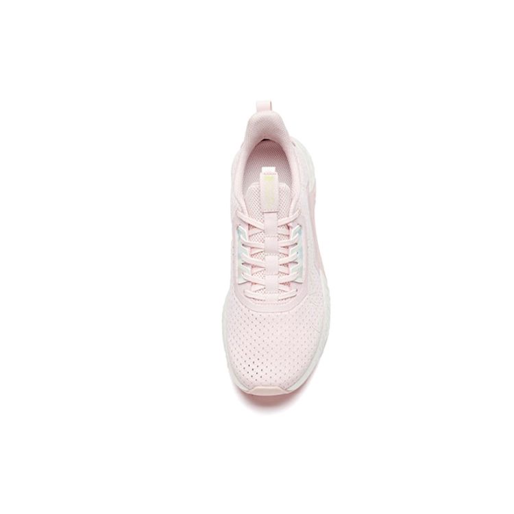 Anta Training Series Non-Slip Durable Low-Top Training Shoes Women Sneakers Pink White 12927788-5