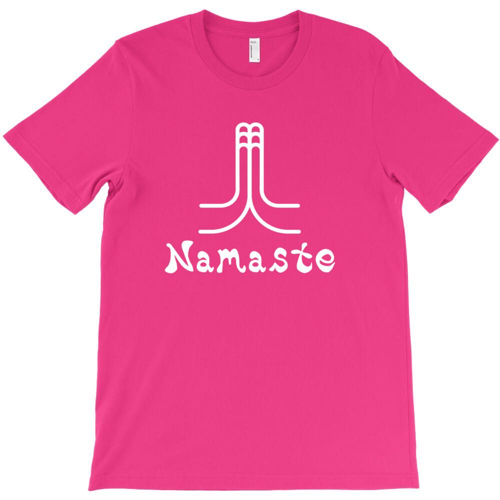 Namaste T Shirt Print For Man Short Sleeved Tees Pre Cotton Tops Short Sleeve Tees The