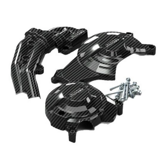 Усиленная боковая крышка двигателя от падения для Yamaha YZF MT07 2025-2026