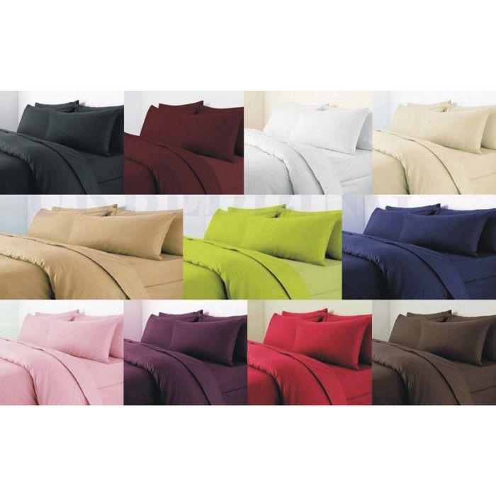 Light Grey Duvet Cover 260 X 240 Cm / 100% Cotton / 57 Threads/cm² for King Size Double Bed