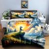 Colorful romantic scenery. Bedding Duvet cover sets Duvet covers Pillowcases gifts (1 * Duvet Cover 2 * Pillowcases, without duvet insert)