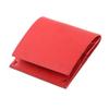 Wallet Bifold Wallet Leather Genuine Leather PIASTRA Bifold Wallet Sub Wallet Thin Red [MPIU] Men's
