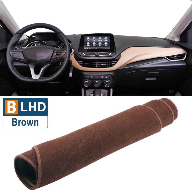 Чехол на приборную панель автомобиля, защитный козырек от солнца, анти-УФ-излучения, нескользящий коврик для Chevrolet Onix Cavalier 2019 2020 2021 2022 2023