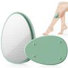 [SILVLF] Painless Hair Removal Device, Exfoliating Nano Glass, Palm-Sized, Lightweight (Green)