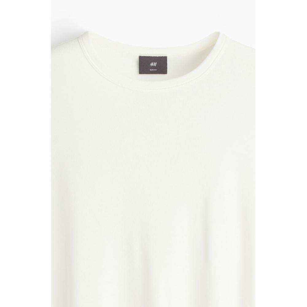 ФУТБОЛКА HM SLIM FIT БЕЛАЯ
