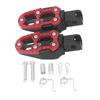 Motorcycle Foot Pegs Aluminum Alloy Fadeproof Universal Anti Slip Motorcycle Rear Foot Rest Pedal