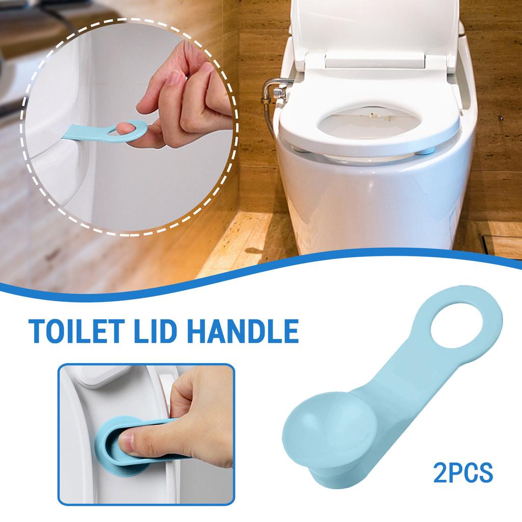 Toilet Seat Cover Lifter Lid Bowl Seat Lift Handle Bathroom Soft Toilet Holder