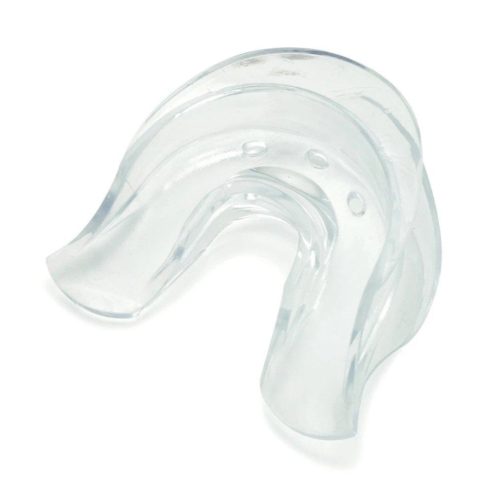 Zamo Double Mold For Teeth Whitening, Fluoridation, Bruxism, Silicone, Transparent