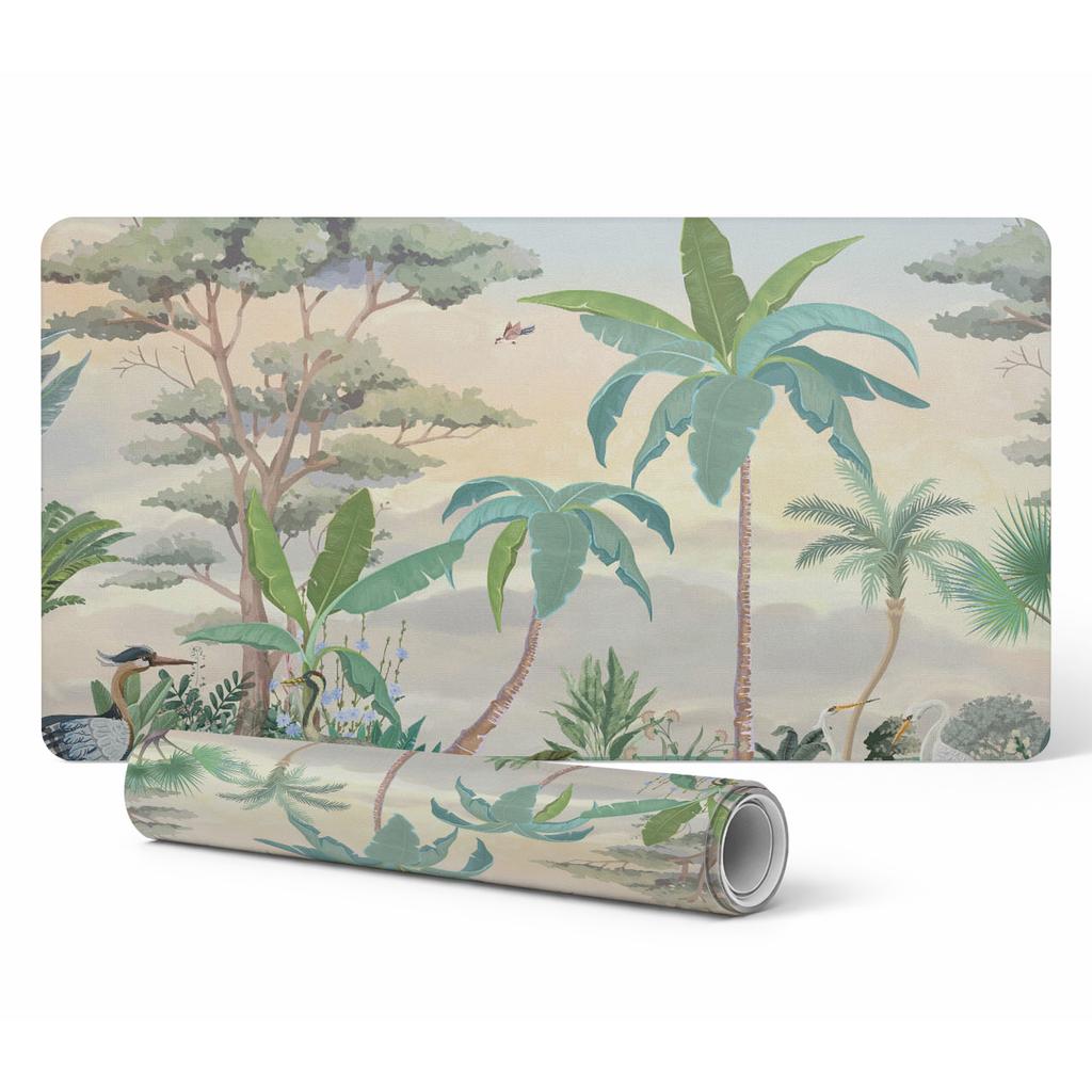 Decorative Table Mat with Premium Print Tropical Landscape 90x45 cm