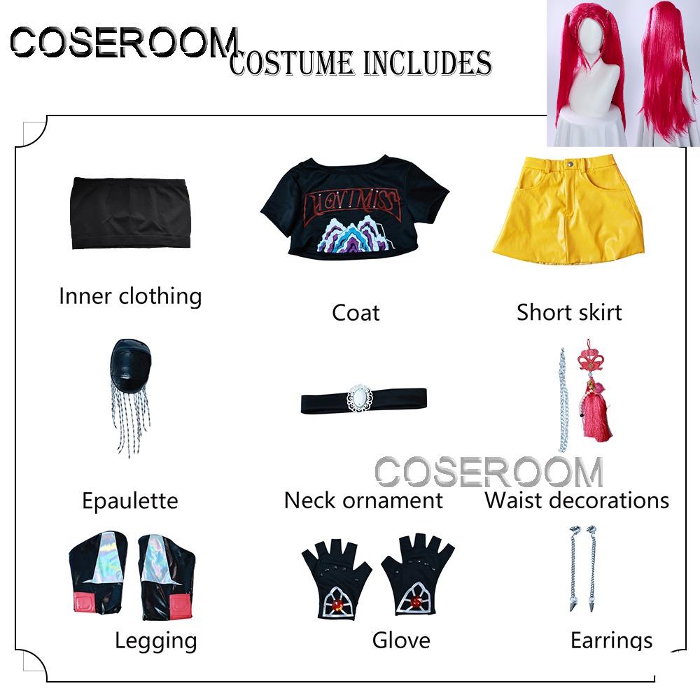 Взрослые Девушки Женщина HUNTR X KPOP Охотники на демонов Мира Косплей Костюм Хэллоуин Комик-Кон Аниме Парик Ролевая Игра